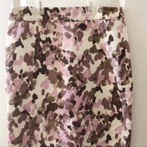 Ann Taylor floral skirt|4P